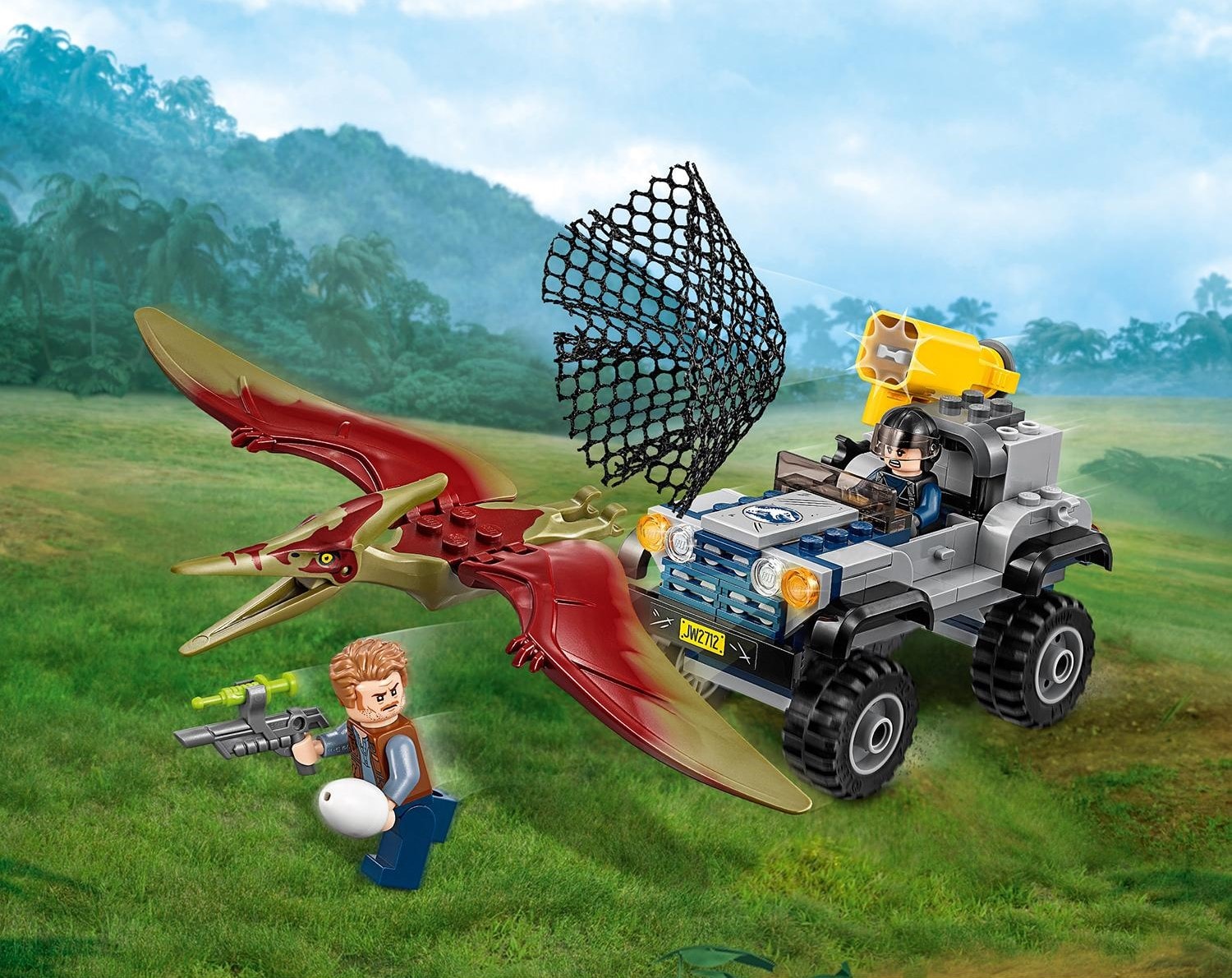 Конструктор Lego Jurassic World – Погоня за Птеранодоном  